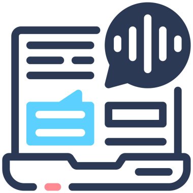 Bilgisayar. Web simgesi basit illüstrasyon