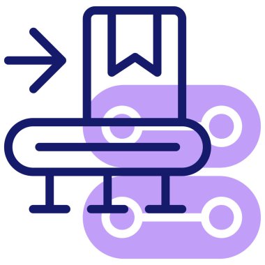 taşıyıcı web simgesi vektör illüstrasyonu