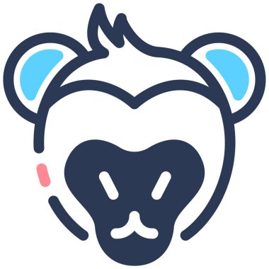 Şeytan. Web simgesi vektör illüstrasyonu