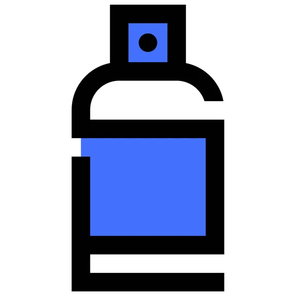 Butelka Spray Prosta Konstrukcja — Wektor stockowy