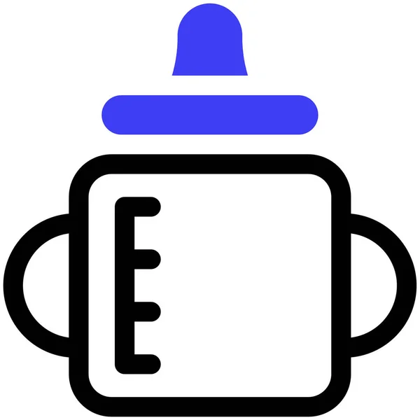 Tasse Café Illustration Simple — Image vectorielle