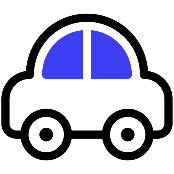 Παιχνίδι Αυτοκίνητο Web Εικονίδιο Απλό Σχεδιασμό — Διανυσματικό Αρχείο
