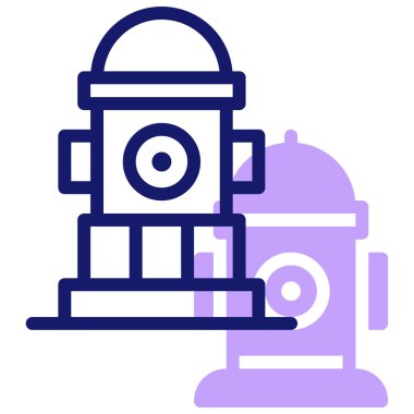 robot. Web simgesi basit illüstrasyon