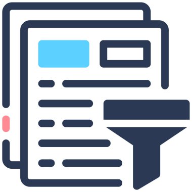 belge web simgesi basit resimleme