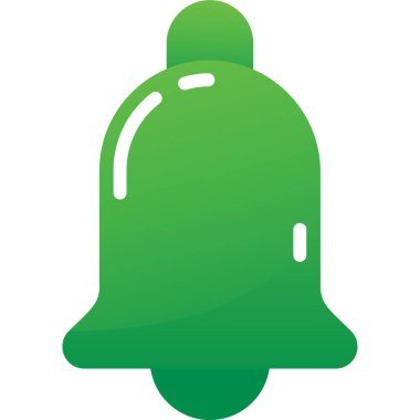 Zil. Web simgesi basit illüstrasyon