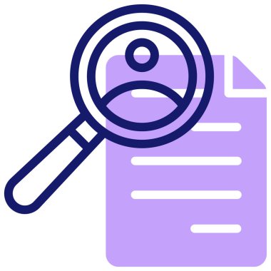 işe alma simgesi vektör illüstrasyonu