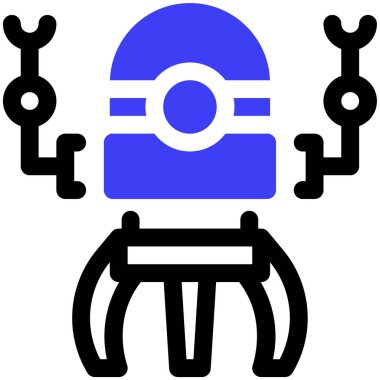 Köprü. Web simgesi basit illüstrasyon