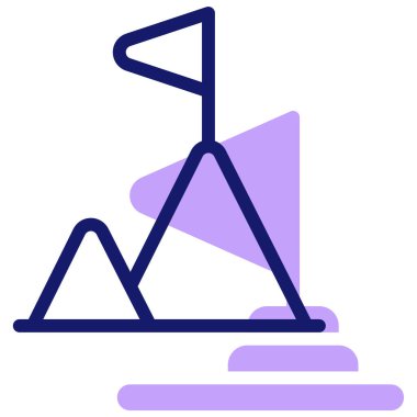 Mor ve beyaz arkaplanın vektör çizimi