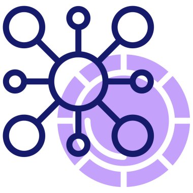 Bağış topluyorum. Web simgesi basit illüstrasyon