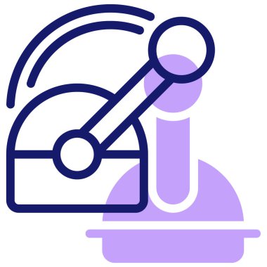 Kaldıraç. Web simgesi basit illüstrasyon