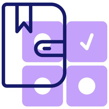 Gündem. Web simgesi basit illüstrasyon