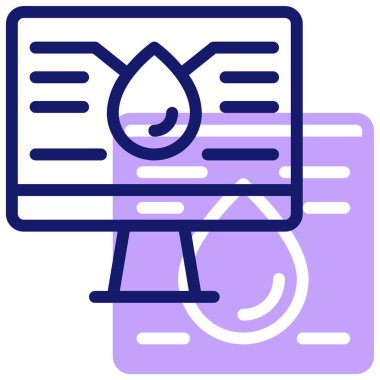 Web simgesi vektör resimlemesini izle