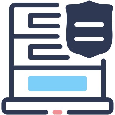 Arşiv web simgesi basit tasarım