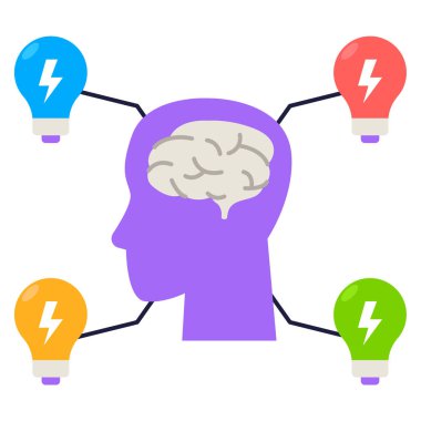 Harita. Web simgesi basit illüstrasyon 