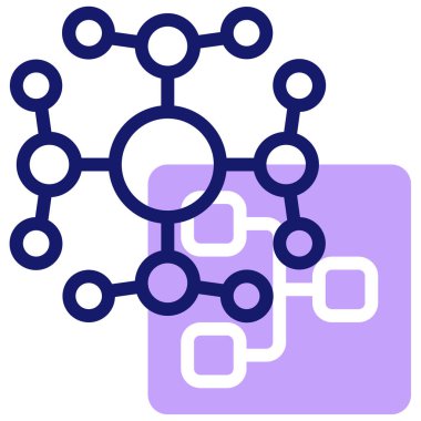 Harita. Web simgesi basit illüstrasyon 