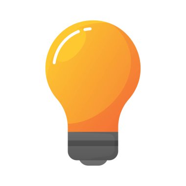 fikir simgesi, vektör illüstrasyonu basit tasarım