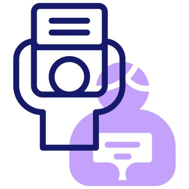 Kamera. Web simgesi basit illüstrasyon