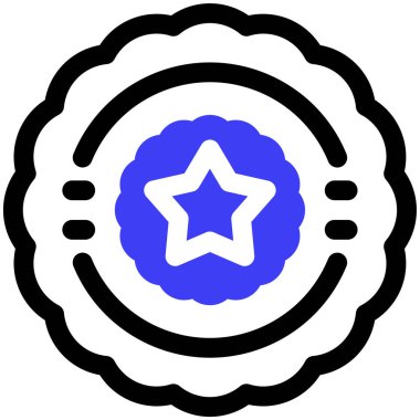 marka simgesi. biçim iki renkli düz semboldür 