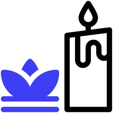 aromaterapi vektör simgesi