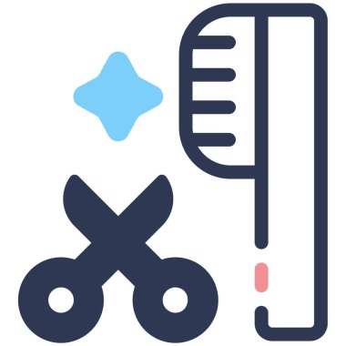 Tımarlama. Web simgesi basit illüstrasyon