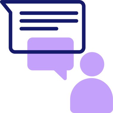 İletişim, vektör illüstrasyonu basit tasarım