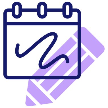 skeç kitabı web simgesi vektör illüstrasyonu