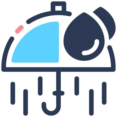 şemsiye web simgesi basit tasarım