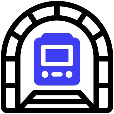 tünel ağ simgesi basit tasarım