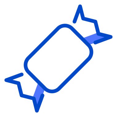  Şeker. Web simgesi basit tasarım