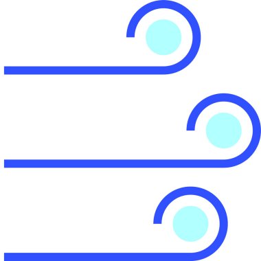 Güzel bir simge ögesinin vektör illüstrasyonu