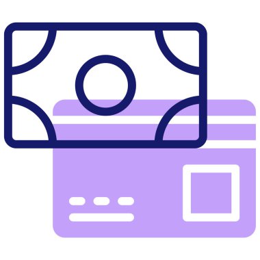 Para için. Web simgesi basit illüstrasyon 