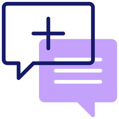 danışman kullanıcı. Web simgesi basit illüstrasyon