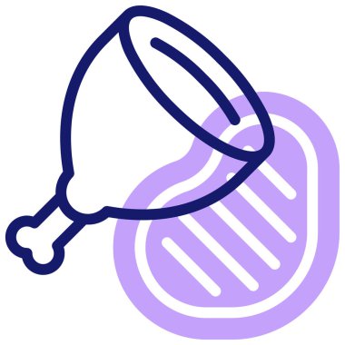 Et. Web simgesi basit illüstrasyon