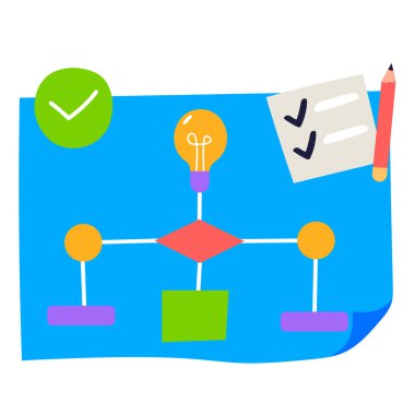 seo modern simgesinin vektör illüstrasyonu