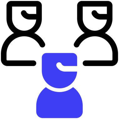 kullanıcı. Web simgesi basit illüstrasyon