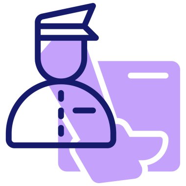 Uçuş. Web simgesi basit illüstrasyon