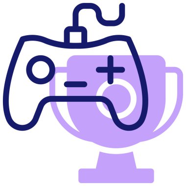 oyun simgesi vektör çizimi