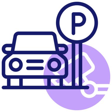 - Araba. Web simgesi basit illüstrasyon