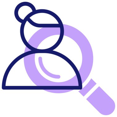 Ara. Web simgesi basit illüstrasyon