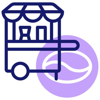 Yemek. Web simgesi vektör illüstrasyonu