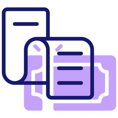 Vergi vektör simgesi modern basit tasarım