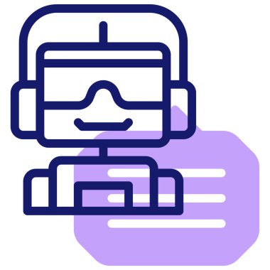 Gözlükler. Basit resimleme