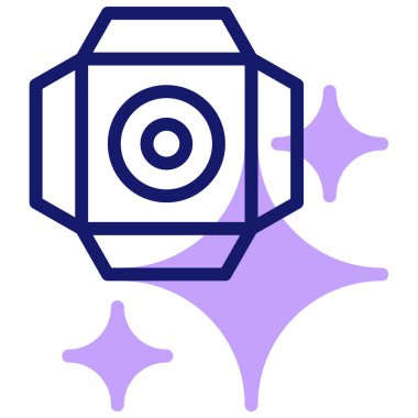 Kamera. Web simgesi basit illüstrasyon