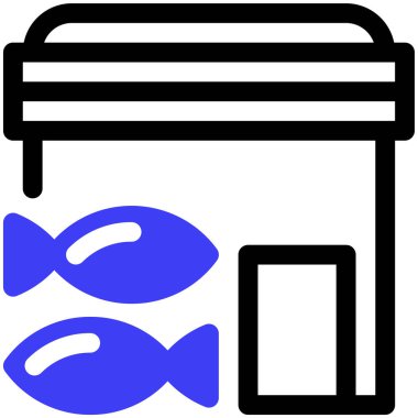 simge vektör illüstrasyonunu sakla