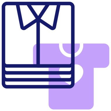 giysi simgesi, vektör illüstrasyonu basit tasarım