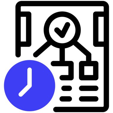 iş yönetimi vektör simgesi