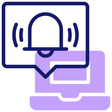 Tebliğ. Web simgesi basit illüstrasyon 