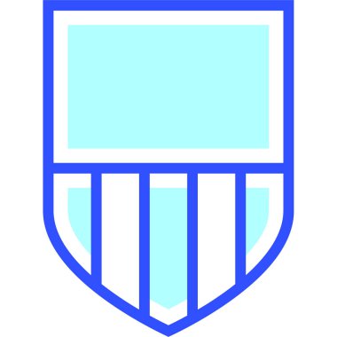 futbol ikonu vektör illüstrasyonu