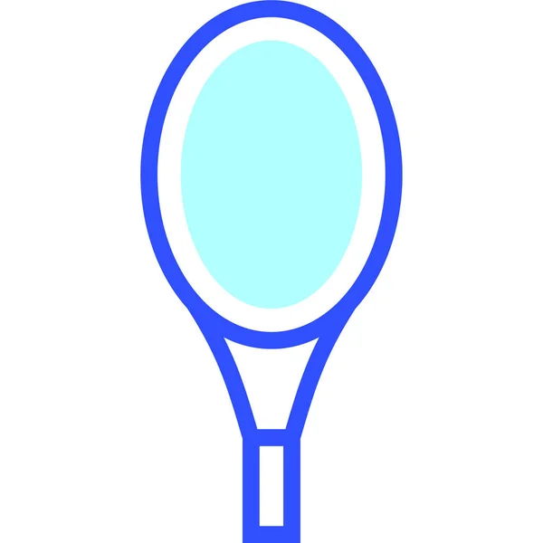 Τένις Web Εικονίδιο Απλό Σχεδιασμό — Διανυσματικό Αρχείο
