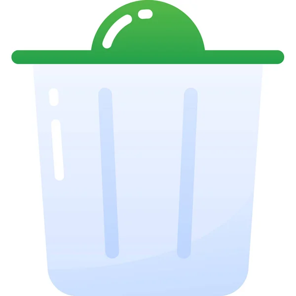 Recycler Illustration Vectorielle Icône Web — Image vectorielle